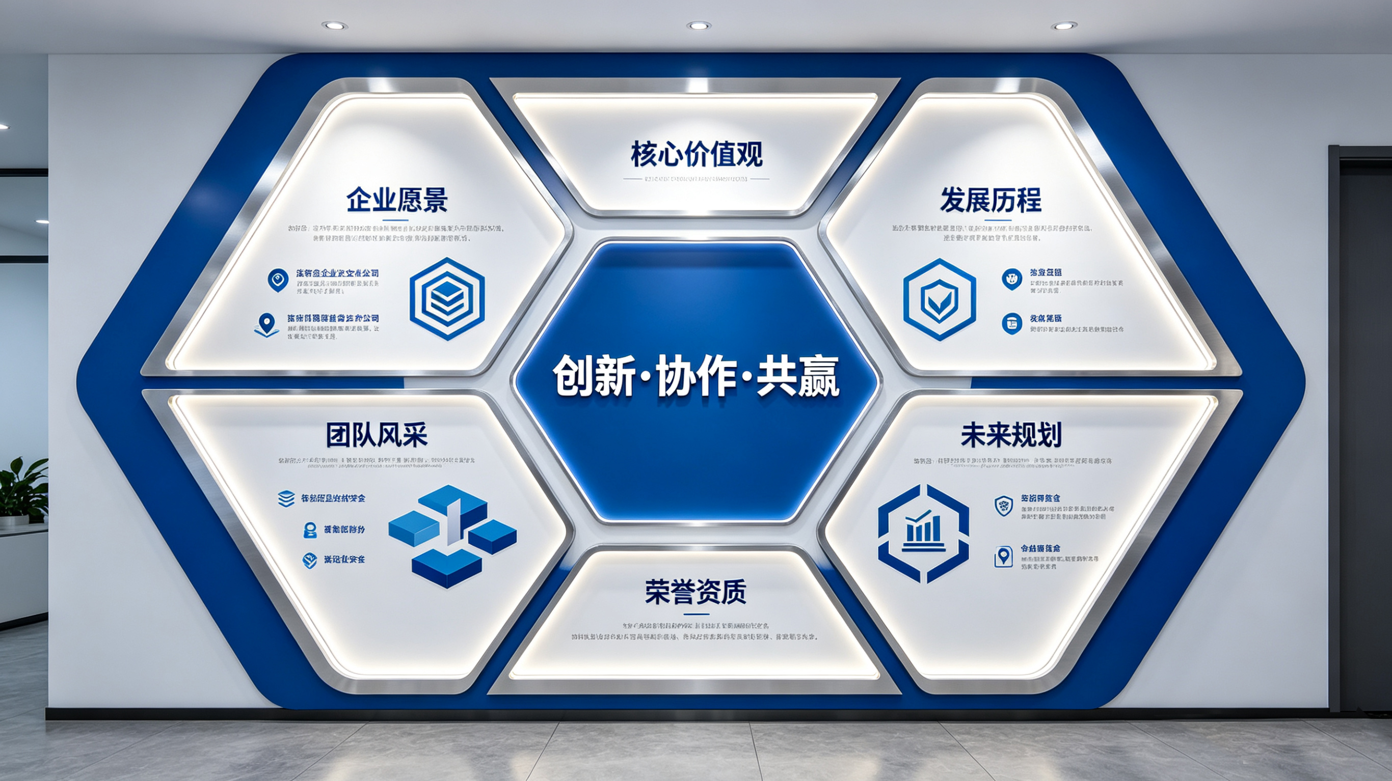 房县企业文化墙六边形避坑指南（新手常犯5个错误）